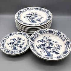 ニッコーNIKKOミングトゥリープレートお皿&ボウル3種11点ビンテージ