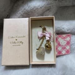 希少・レア】ハローキティ/vivitix/黒崎えり子/ストラップ/ハート