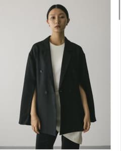 h*u様 【スタイルミキサー 】ボクシーダブルテーラードジャケット h*u様 【スタイルミキサー 】ボクシーダブルテーラードジャケット