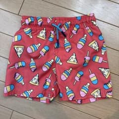 cat&jack アイス&ピザ柄スイムパンツ　3歳のサムネイル