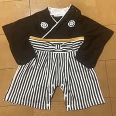 袴ロンパース 男の子 ベビー服 60cm 100日祝 お食い初め 初節句のサムネイル