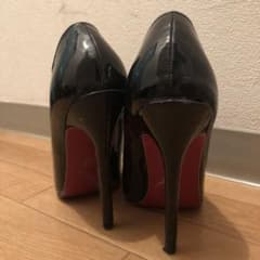 黒 エナメル ハイヒールのサムネイル