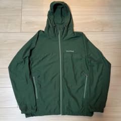 美品✨希少 M モンベル O.D.パーカ グリーン 1103245 - メルカリ
