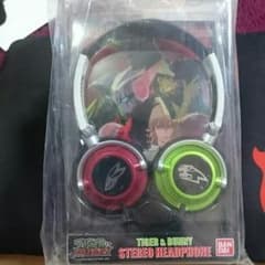 黒い猫様お取り置き中！【新品未開封】TIGER&BUNNY ステレオヘッドフォンのサムネイル