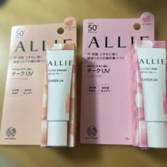 ALLIE チークUV ウォームオレンジ＆ルーセントピンク 2本セットのサムネイル