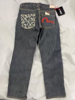 EVISU×Hello Kitty デニム 140 新品タグ付 デッドストックのサムネイル
