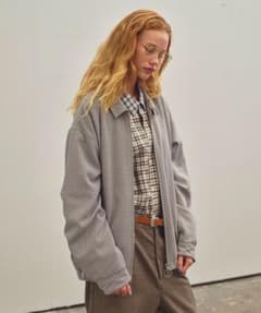 MONKEY TIME PE GUNCLUB CHECK ZIP BLOUSONのサムネイル
