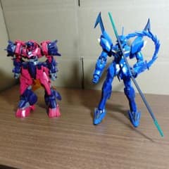 HG オーガ刃-X　煌・ギラーガ 組み立て済みジャンクのサムネイル