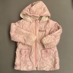 ミキハウス 110サイズ ピンク ダウン ダウンベストセット うさこ