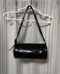 emis EMBOSSED BARREL BAG ブラックのサムネイル