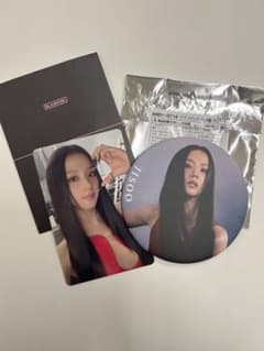 BLACKPINK JISOO 缶バッジ トレカ