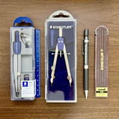 【未使用】STAEDTLER 製図用コンパスセットのサムネイル