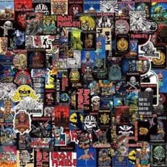 IRON MAIDEN アイアンメイデン ステッカー 100枚セット 防水シール