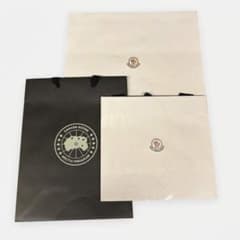 MONCLER CANADA GOOSE ショップ袋 3枚セットのサムネイル