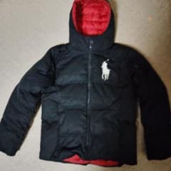 0*a様 Polo Ralph Lauren ブラック ダウンジャケットのサムネイル