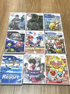 wii ソフト　9種　まとめ売り　別売り可のサムネイル