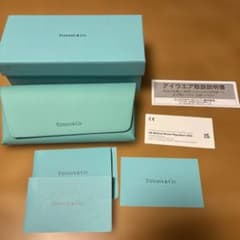 未使用ティファニーメガネケース、メガネ拭きのサムネイル