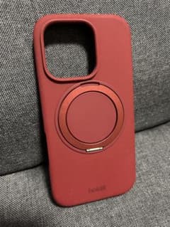 holdit iPhone16pro 레드 마그넷 링 첨부