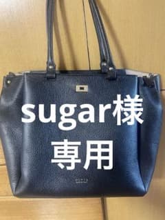 NOVIA 黒 レザー トートバッグ イタリア製のサムネイル