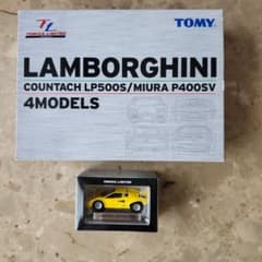 トミカリミテッド ランボルギー二セットの黄色 カウンタック LP500S
