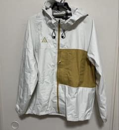 NIKE ACG ナイロンジャケット XL マウンテンパーカー ホワイトゴールド