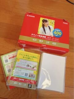 【たく様専用】Canon 写真用紙 光沢 ゴールド L判 GL-101L400のサムネイル