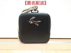 本革 ミニスクエアポーチ ブラッキー - メルカリ