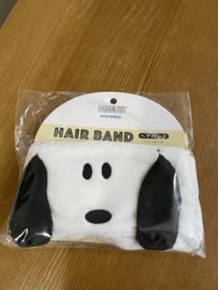 SNOOPYのヘアーバンドのサムネイル