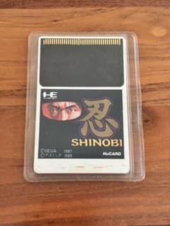 忍　SINOBI PCエンジンソフトのサムネイル