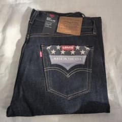 廃盤】リーバイスプレミアム USA製505 リジット アメリカ製 W32L32