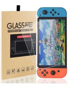 【高耐久】Nintendo Switch 画面保護ガラスフィル厶1枚のサムネイル
