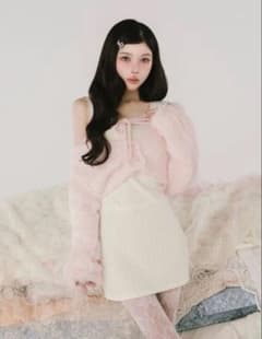 ケーブルニットソーセットミニワンピース ダーリッチ IVO Darich