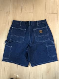 カーハート carhartt 美品 デニム ペインター ハーフパンツ 34のサムネイル
