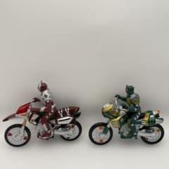 仮面ライダー アクションフィギュア 2体セットレッドランバス グリン 
