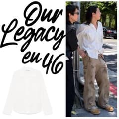 定価6.6万/モーガン着用】OURLEGACY FUNNEL SHIRT 46 - メルカリ