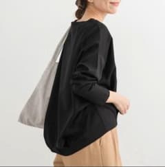 コットンバックタック長袖プルオーバーのサムネイル