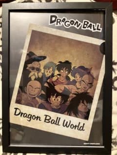 激レア】ドラゴンボールZ 集合写真 アートパネル 額装品 鳥山明 - メルカリ