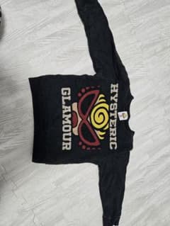 HYSTERIC GLAMOUR トレーナー サイズ80 黒のサムネイル