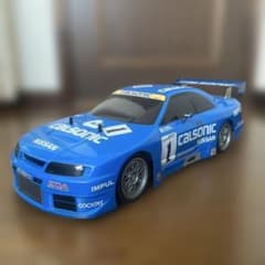 タミヤ　SKYLINE GT-R 1/10 電動ラジコン　フルセットのサムネイル
