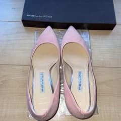 再値下げ　パンプス チャンキーヒール　ペリーコ　37.5 アンドレア35のサムネイル