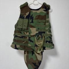 実物 米軍 OTV ボディアーマー Mサイズ ポーチ付きのサムネイル