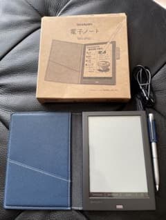 シャープ　電子ノート　WG-PN1 シャープ 電子ノート WG-PN1 電子メモ Eink 電子ペーパーディスプレイ搭載