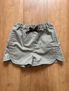 グリーン コットン ハーフパンツのサムネイル