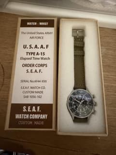 世田谷ベース正規装備品　腕時計 新品S.E.A.F. Type-A15 S.E.A.F. Type-A15 パイロットウォッチ | 世田谷ベース正式装備品