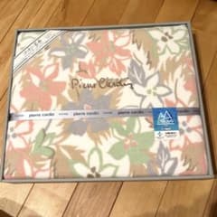 新品】ピエールカルダン コットン毛布 綿毛布 140×200cm 日本製 花柄