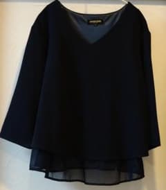 misaki様専用エンジェリーベ 授乳トップス ネイビーS～Mのサムネイル