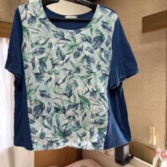 Hash Puppies 半袖Tシャツ LLサイズ 葉柄のサムネイル