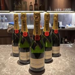 MOËT & CHANDON ブリュットシャンパン 5本セット　モエ白のサムネイル