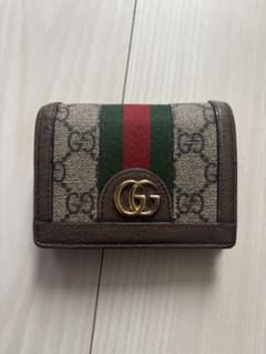 グッチ オフィディア GGマーモント シェリーライン 折り財布 - メルカリ