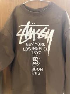 stussy ワールドツアー スウェット ブラウン Stüssy ブラウン ワールドツアースウェット - メルカリ
